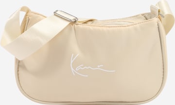 Karl Kani - Bolso de hombro en beige: frente