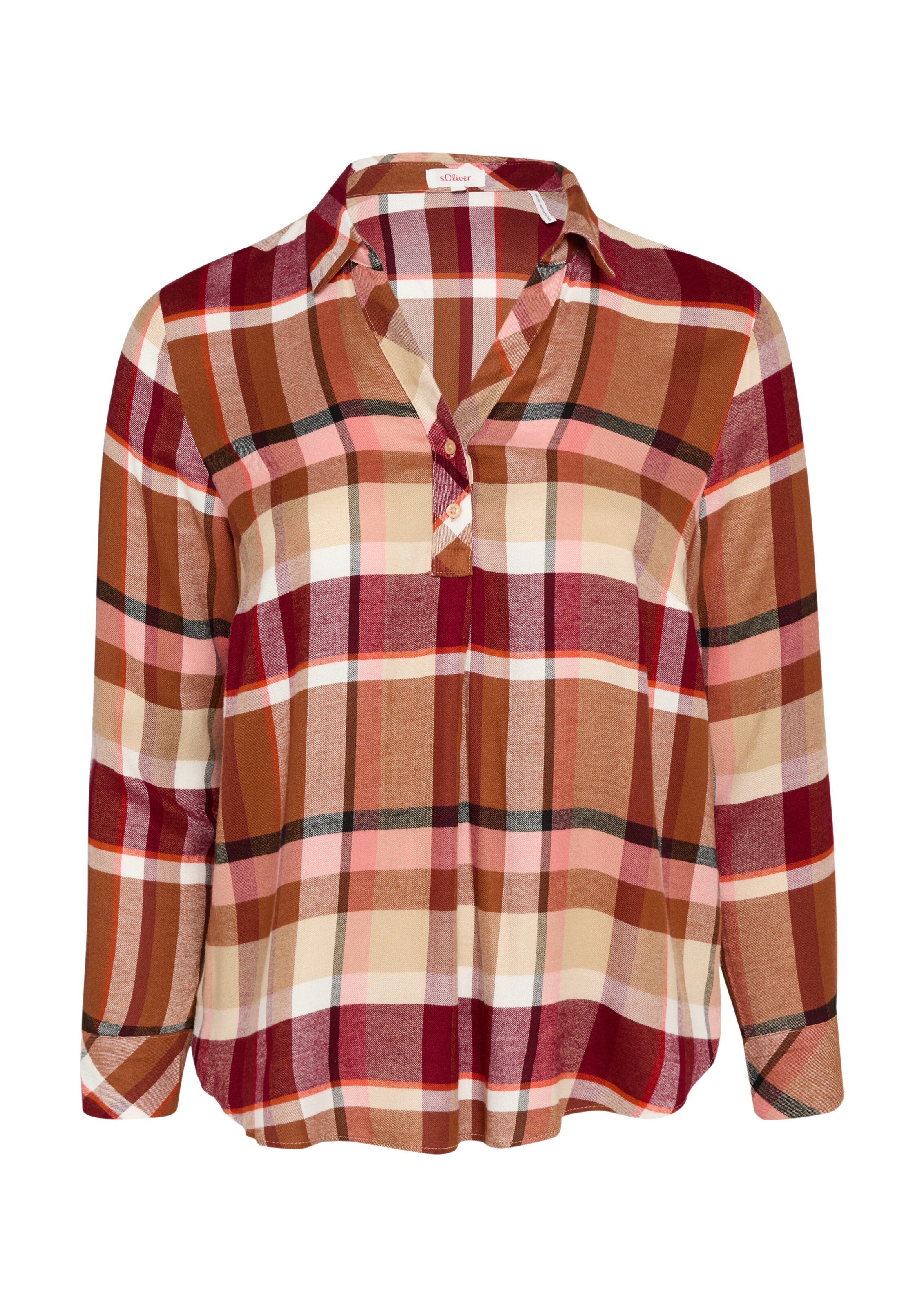 s.Oliver Blouse in Rood: voorkant