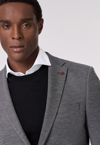 ROY ROBSON Slim Fit Sakko in Grau