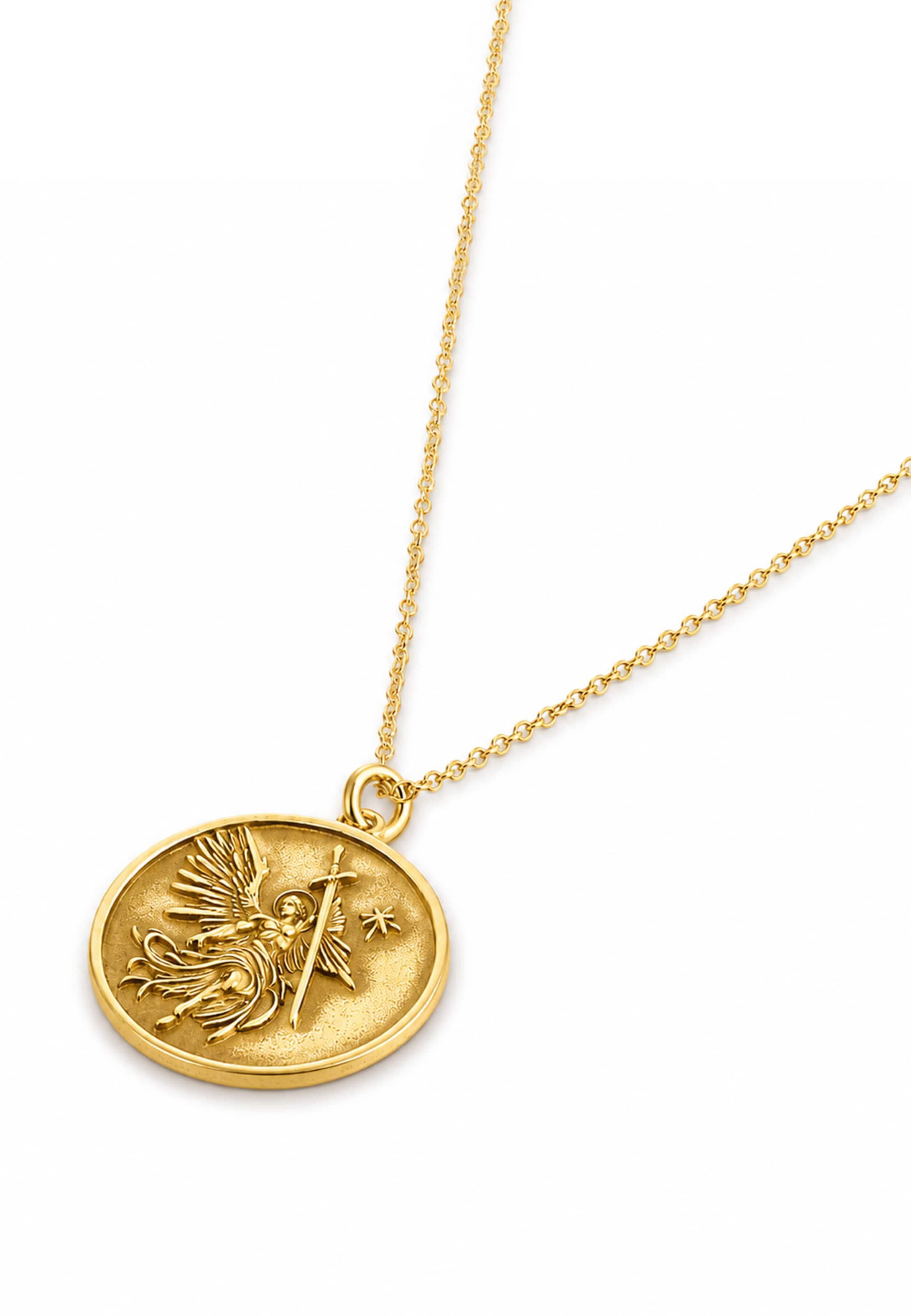 Collana 'Saint Michael' di Commen Lines in oro