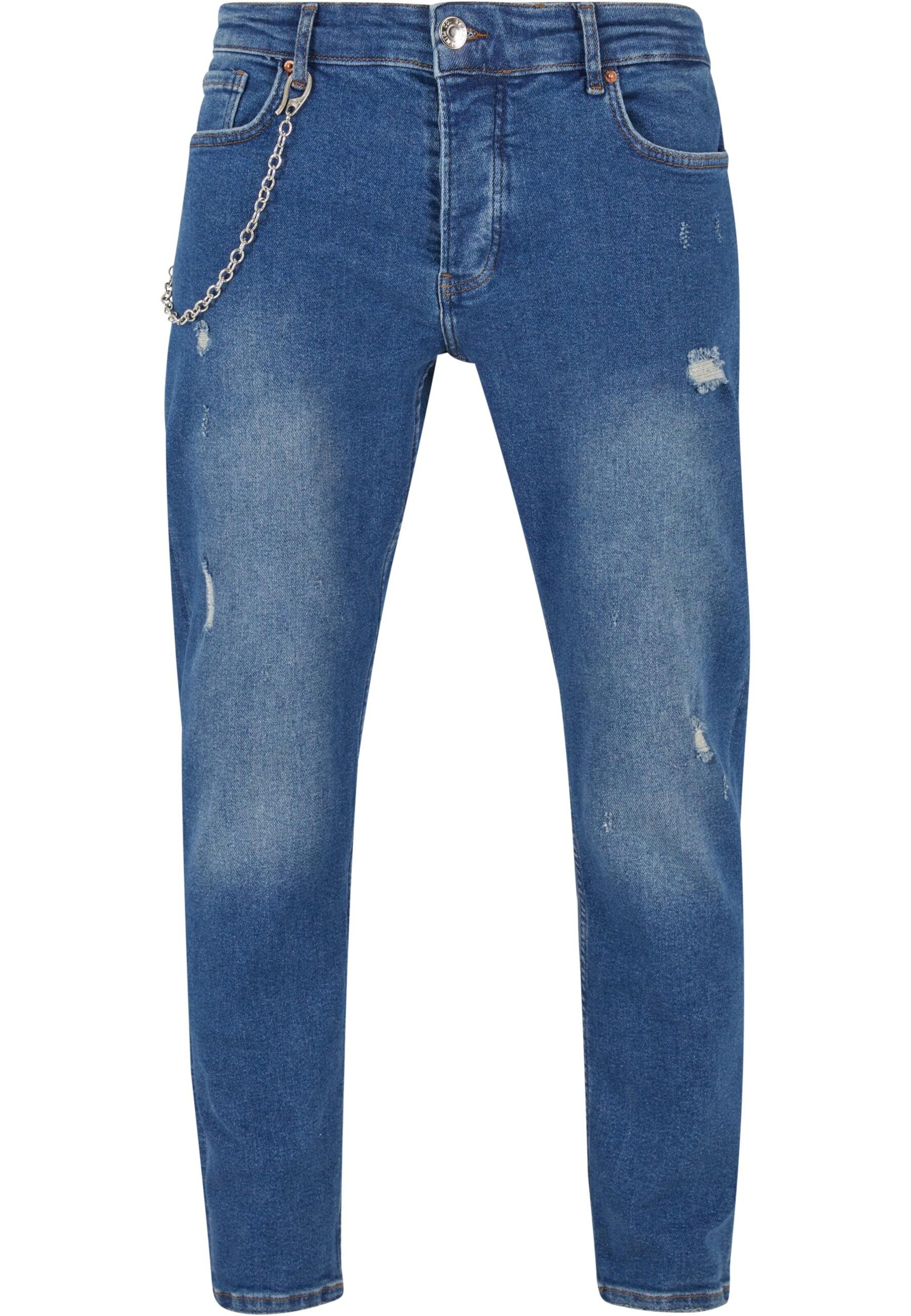 Tapered Jeans di 2Y Premium in blu: frontale