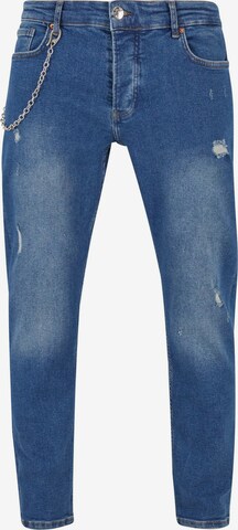 Tapered Jeans di 2Y Premium in blu: frontale