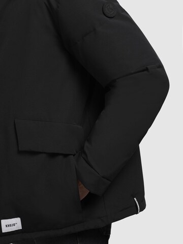 khujo Jacke  ' Gero ' in Schwarz