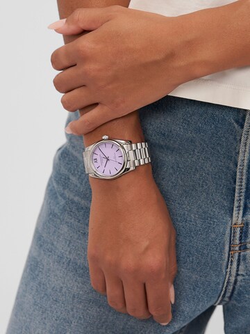 Montre à affichage analogique Copenhagen Studios en argent