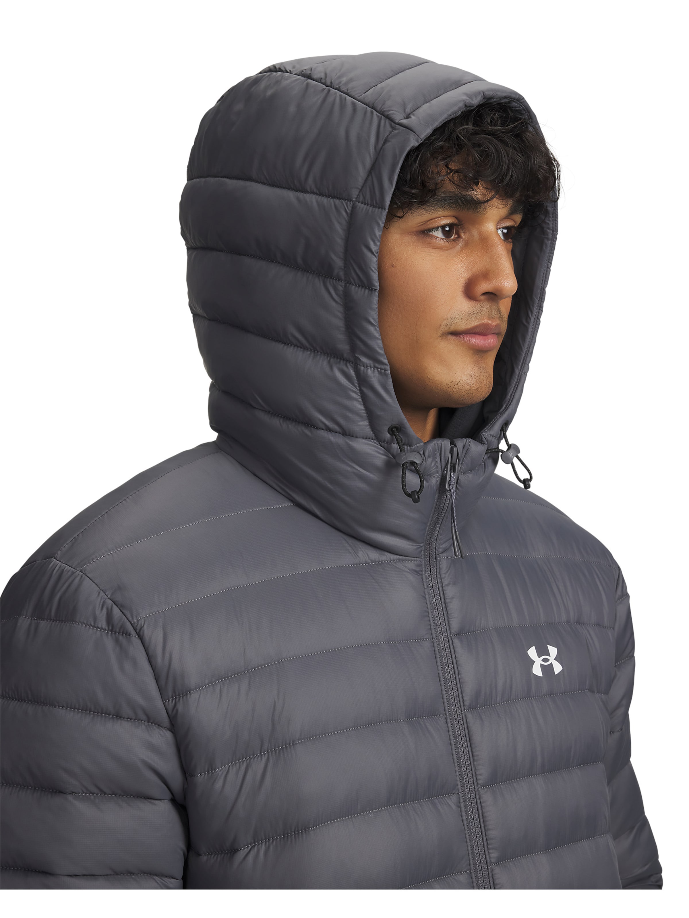 UNDER ARMOUR Winterjas in Grijs