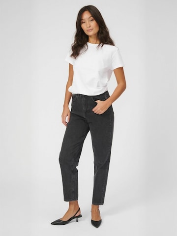Regular Jean ' Mom ' TEESHOPPEN en noir : devant