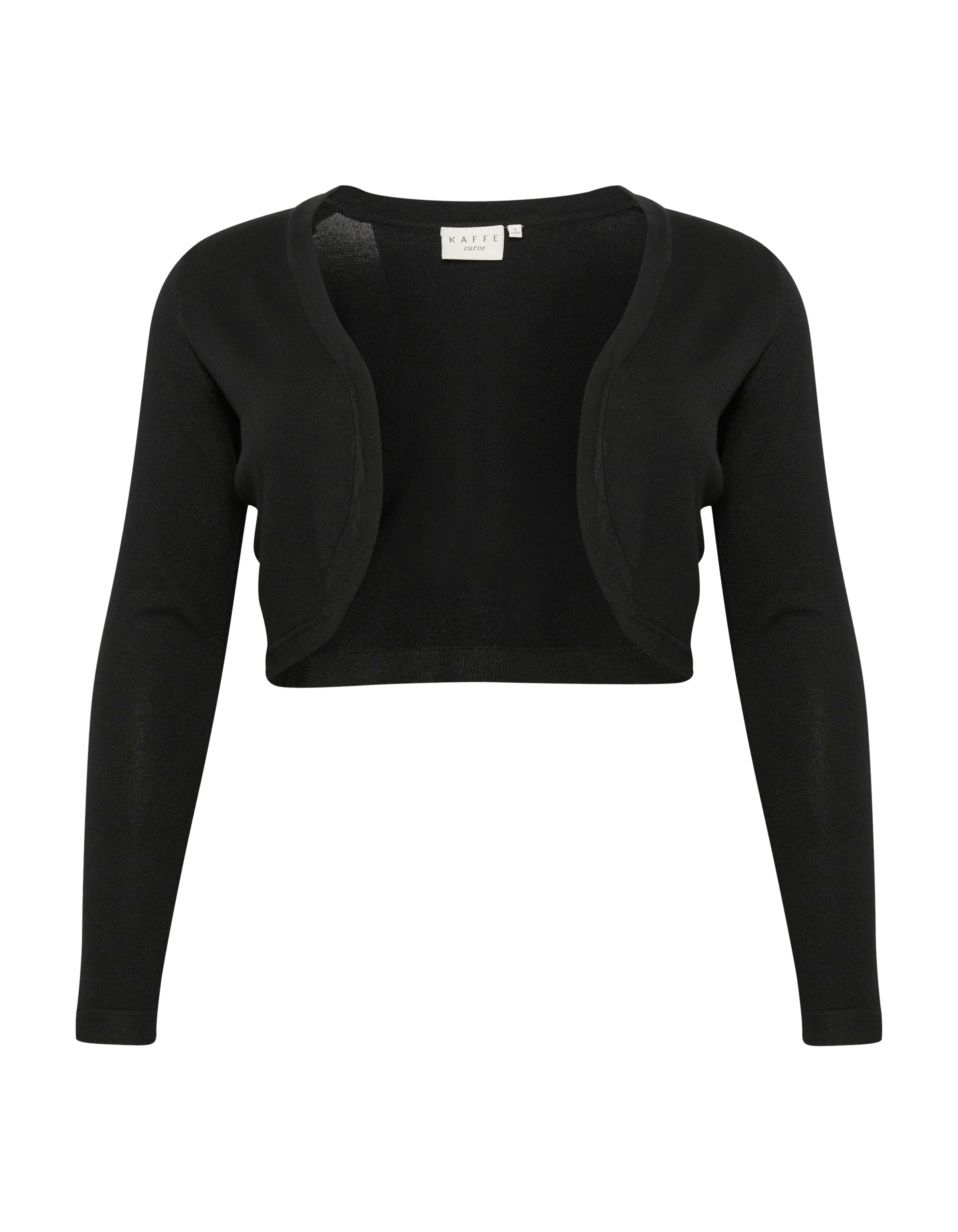 KAFFE CURVE - Bolero 'KCasta' em preto: frente