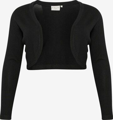 KAFFE CURVE Bolero 'KCasta' in Black: front