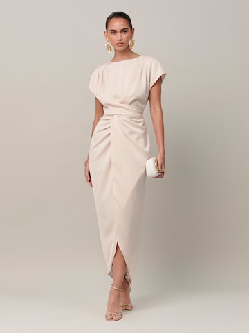 Sável - Vestido 'Sissy' em bege