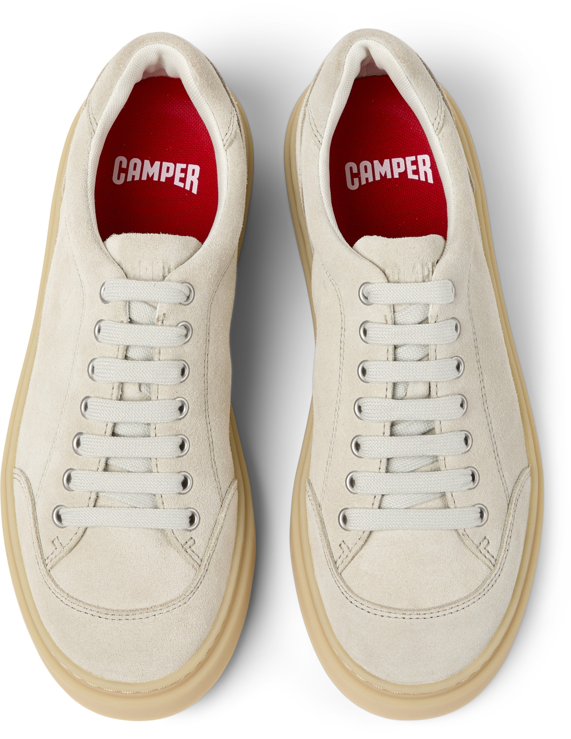 CAMPER Platform trainers ' Runner Twentyfive ' in Beige
