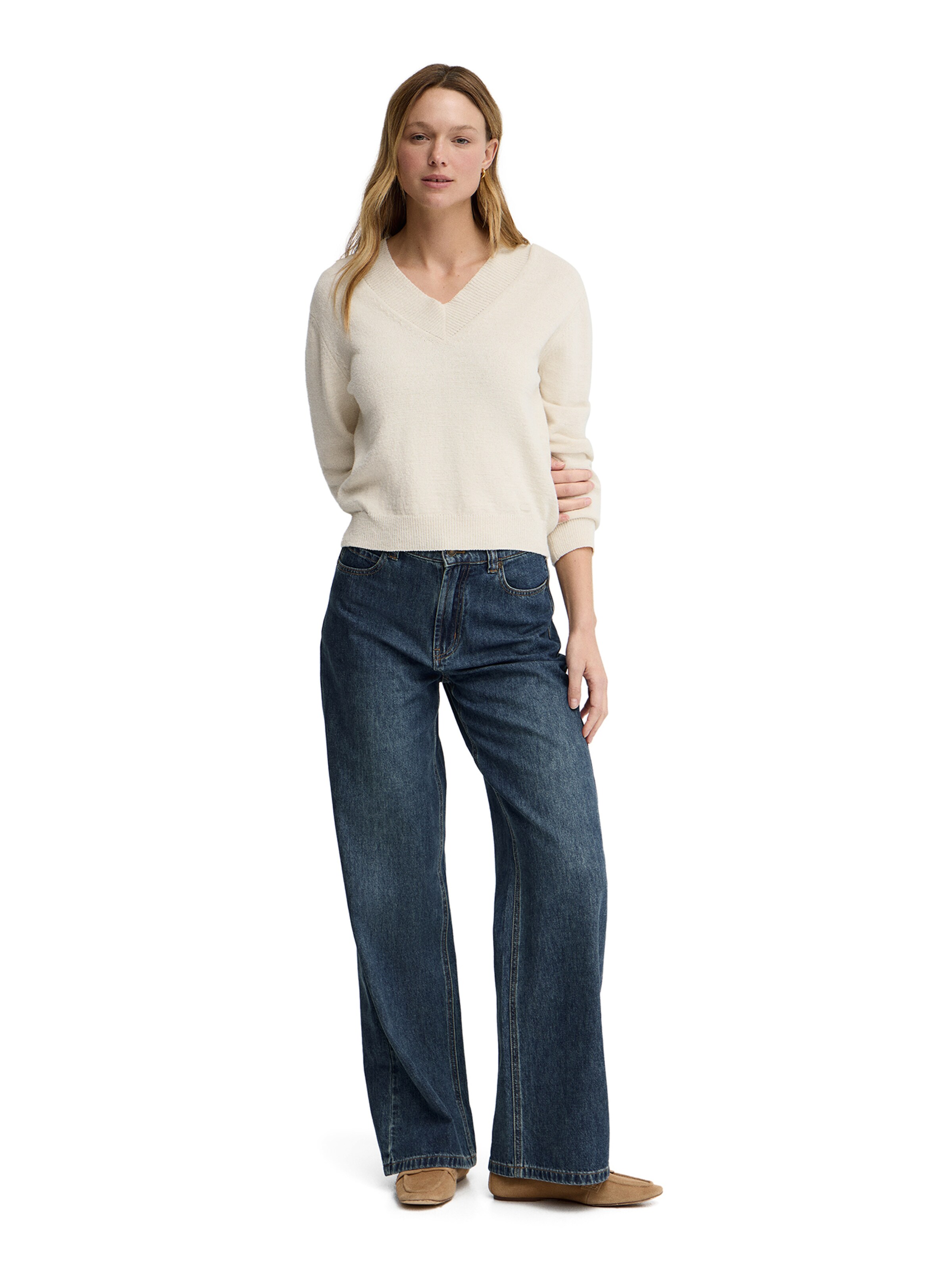 Polo Club Pullover 'Dalia' in Beige