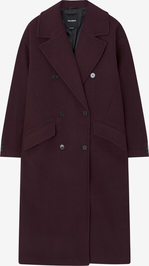 Palton de primăvară-toamnă Pull&Bear pe roșu bordeaux, Vizualizare produs