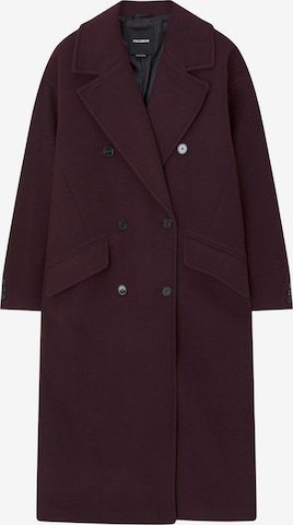 Pull&Bear Between-Seasons Coat in Red: front