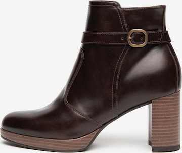 Nero Giardini Stiefelette 'Manolete' in Braun: Vorderseite