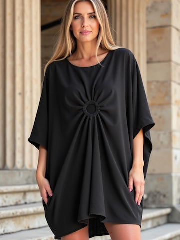 Figl Oversized jurk 'M1127' in Zwart