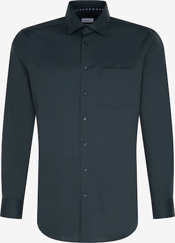 SEIDENSTICKER Regular fit Business Shirt in Green: front