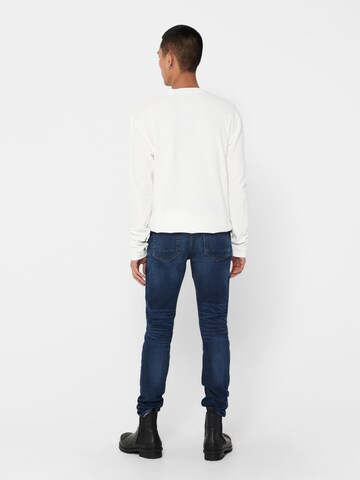 Only & Sons Slimfit Jeans in Blau