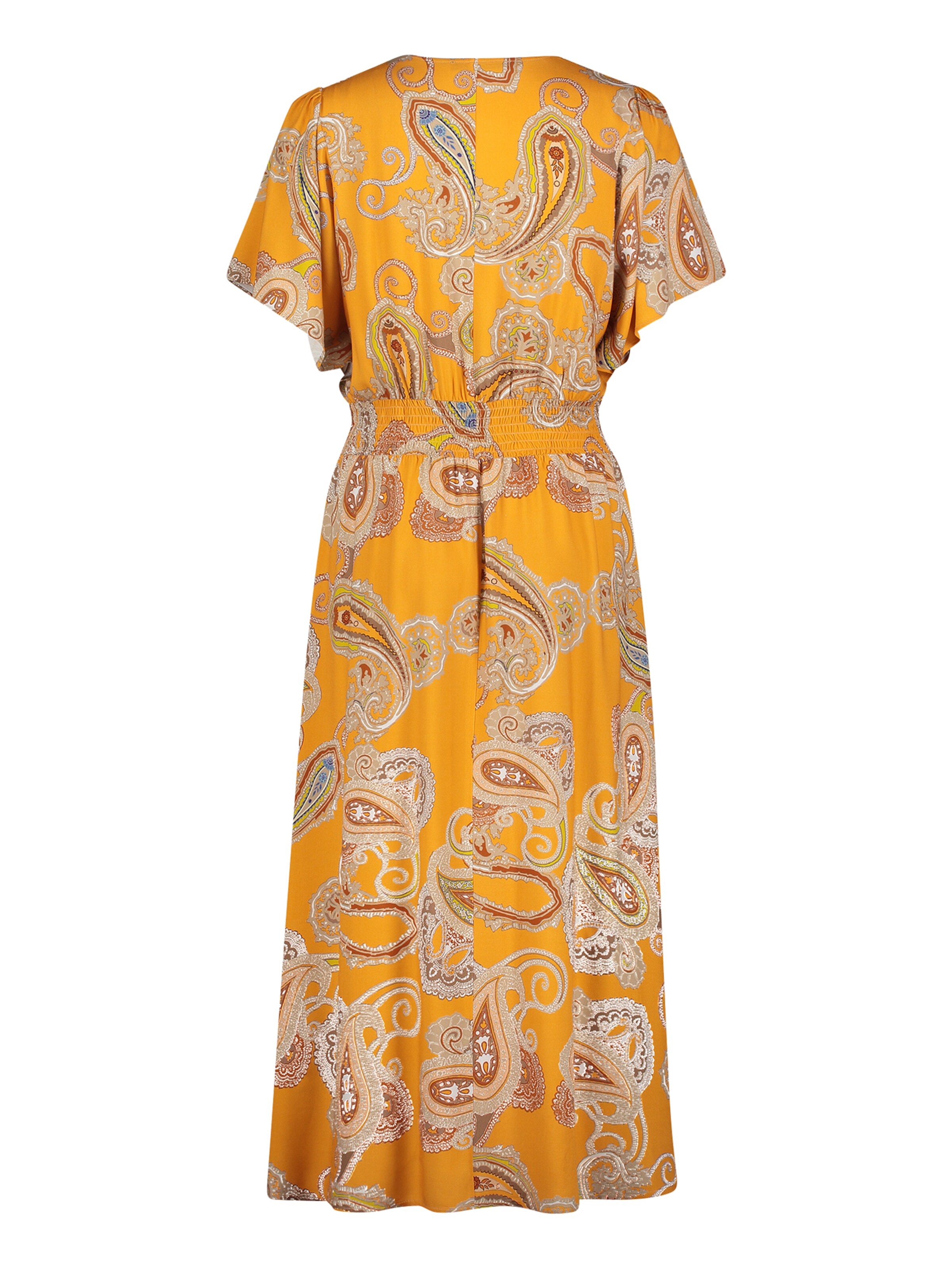 Frauen Große Größen Betty Barclay Sommerkleid mit Muster in Orange - NB68302 Frauen Große Größen Betty Barclay Sommerkleid mit Muster in Orange - NB68302