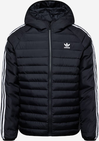 ADIDAS ORIGINALS Демисезонная куртка в Черный: спереди