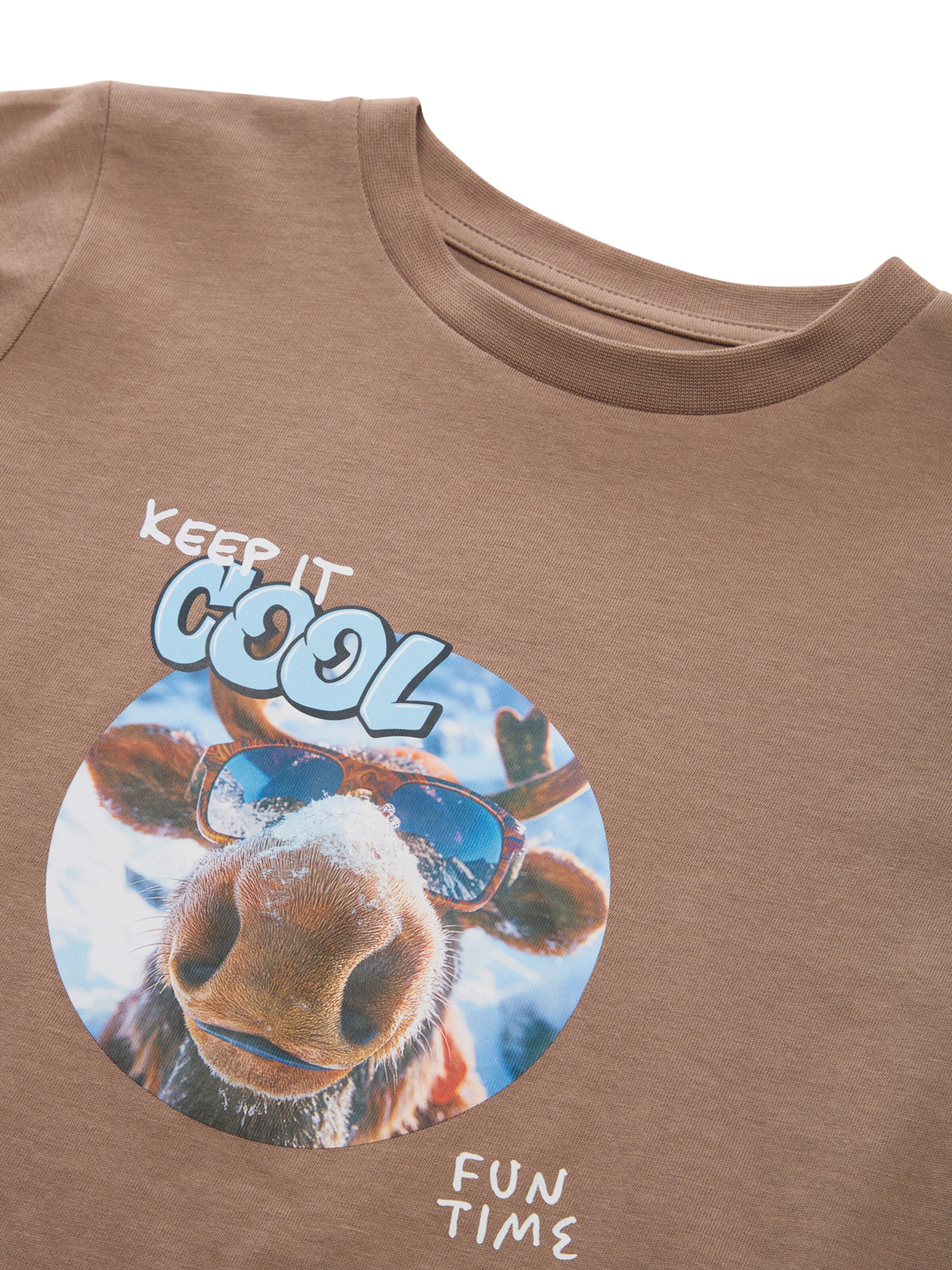 pilka TOM TAILOR Marškinėliai