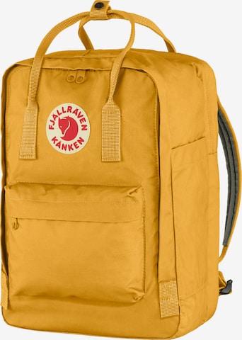 Sac à dos 'Kanken 15' Fjällräven en jaune : devant