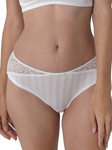 sassa Boyshorts 'Natural Stripe' in Beige