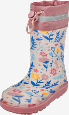 PLAYSHOES Kumisaappaat värissä beige: etupuoli