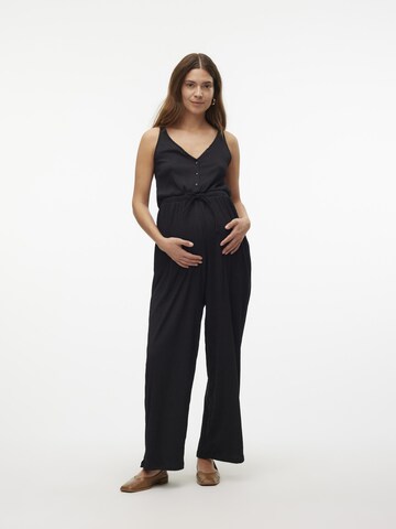 MAMALICIOUS Jumpsuit in Black: front