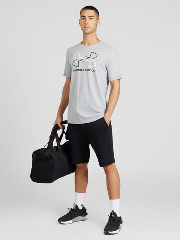 UNDER ARMOUR Functioneel shirt 'FOUNDATION' in Grijs