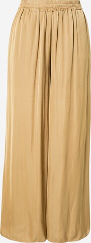 CATWALK JUNKIE Wide leg Broek 'ALEXANDRA' in Bruin: voorkant