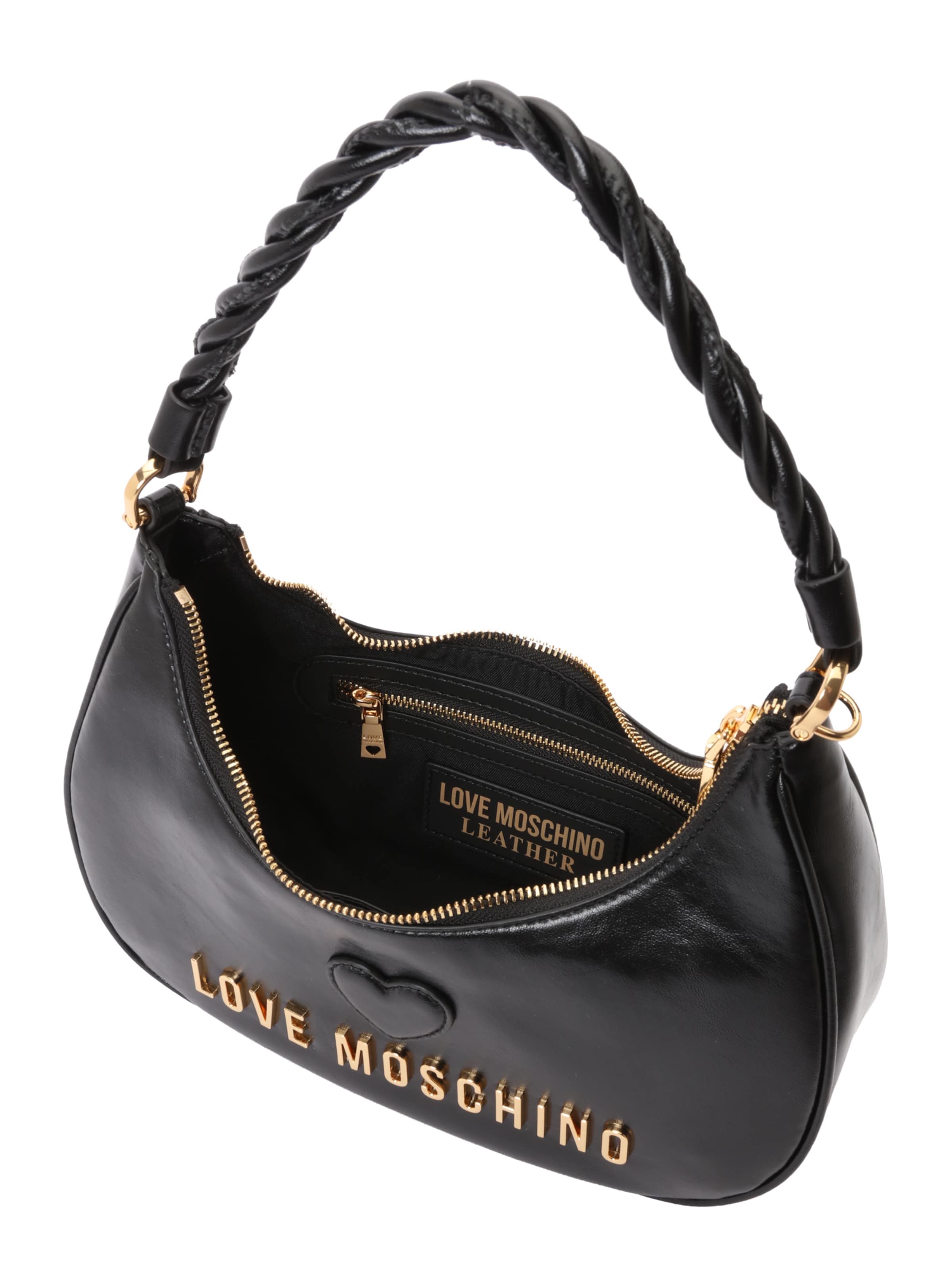 Love Moschino Axelremsväska i svart