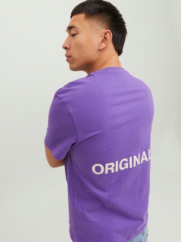 JACK & JONES Shirt 'Clan' in Purple