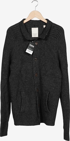 ESPRIT Strickjacke XXL in Grau: Vorderseite