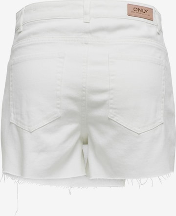 ONLY Regular Shorts 'Texas' in Weiß