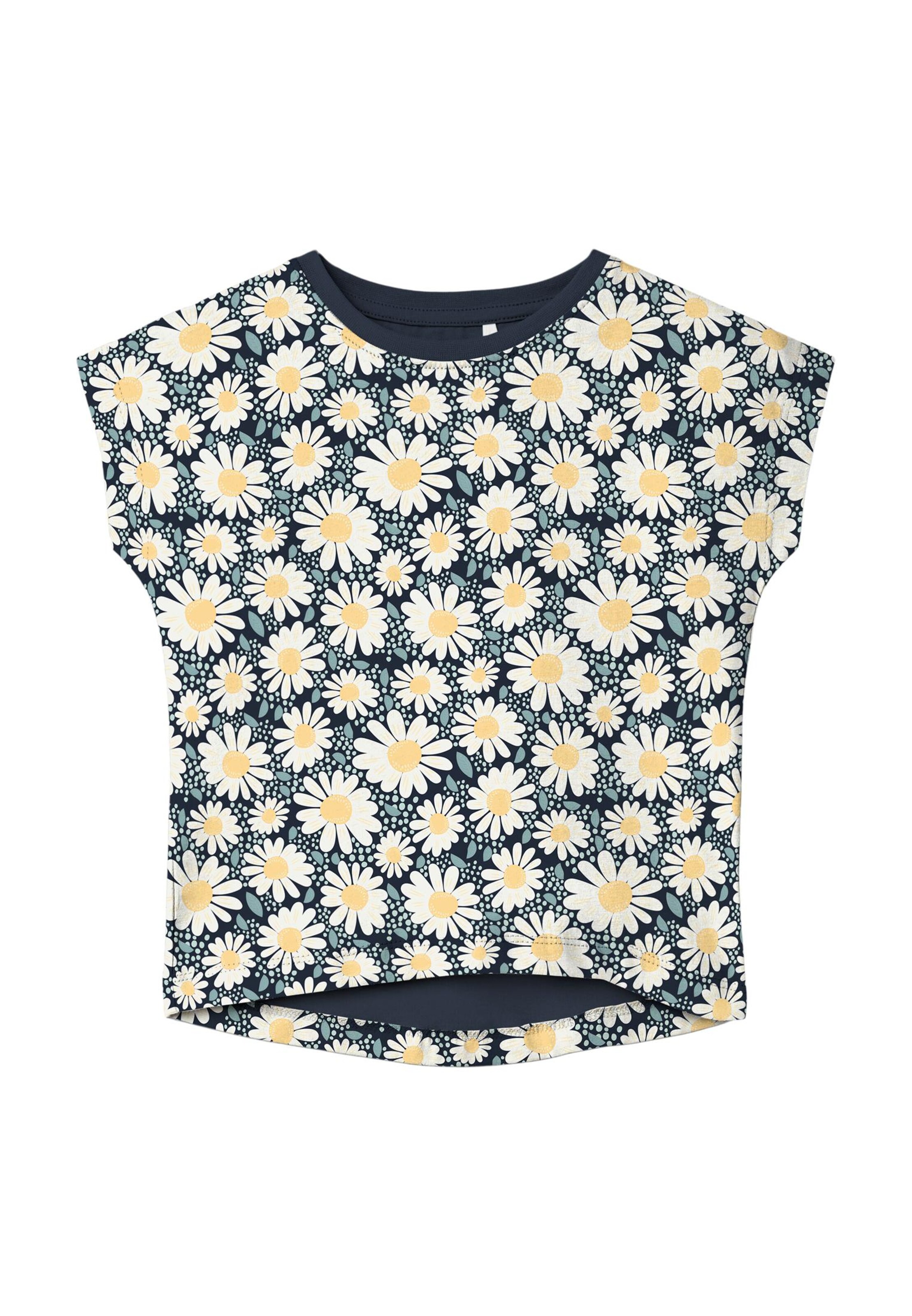 Kinder Kids (Gr. 92-140) NAME IT T-Shirt 'Vigga' in Navy, Mint - BH92542 Kinder Kids (Gr. 92-140) NAME IT T-Shirt 'Vigga' in Navy, Mint - BH92542