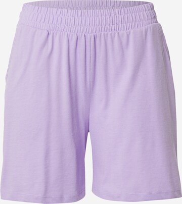 VILA Loose fit Pants 'DREAMERS' in Purple: front