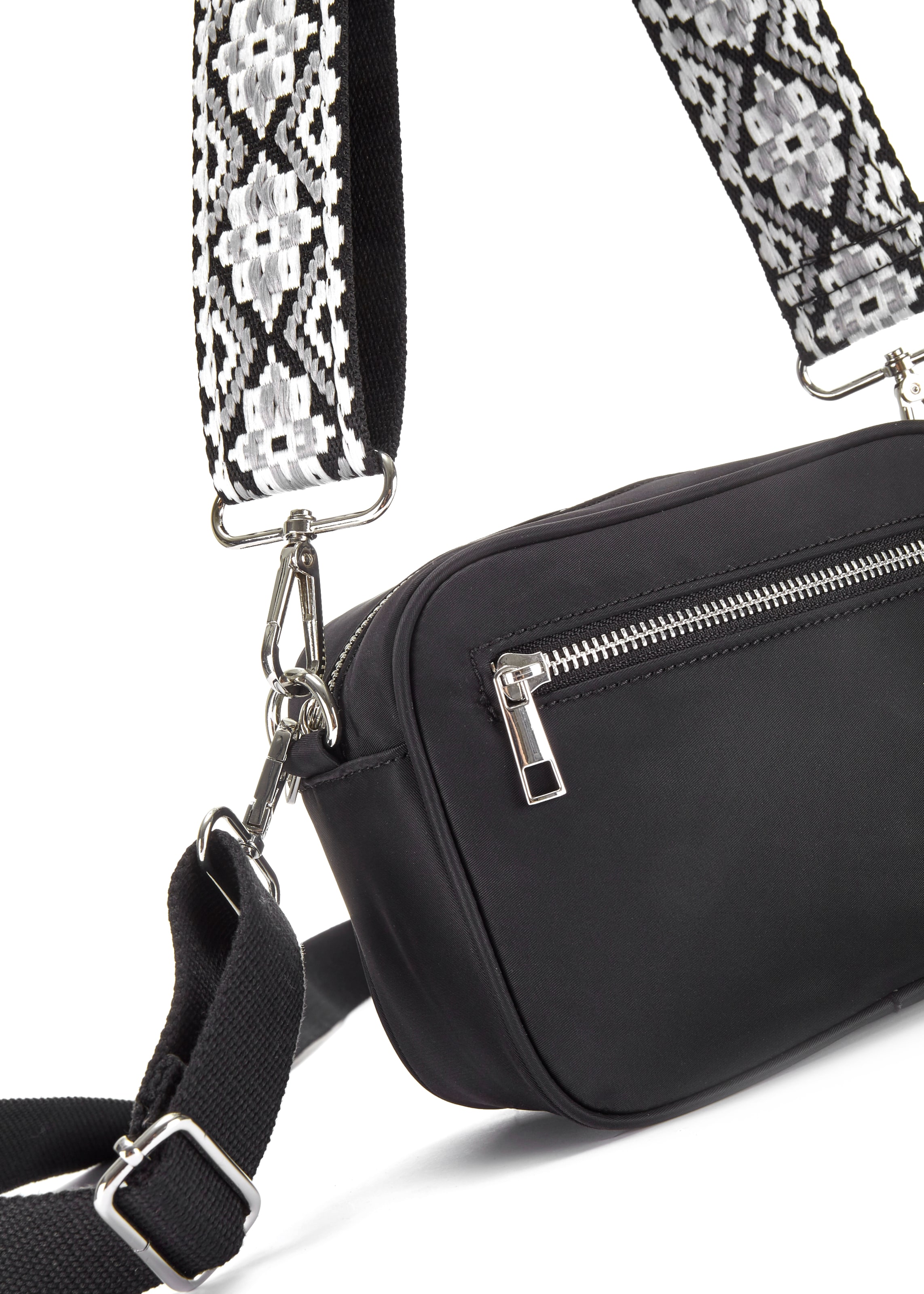 LASCANA Válltáska - fekete