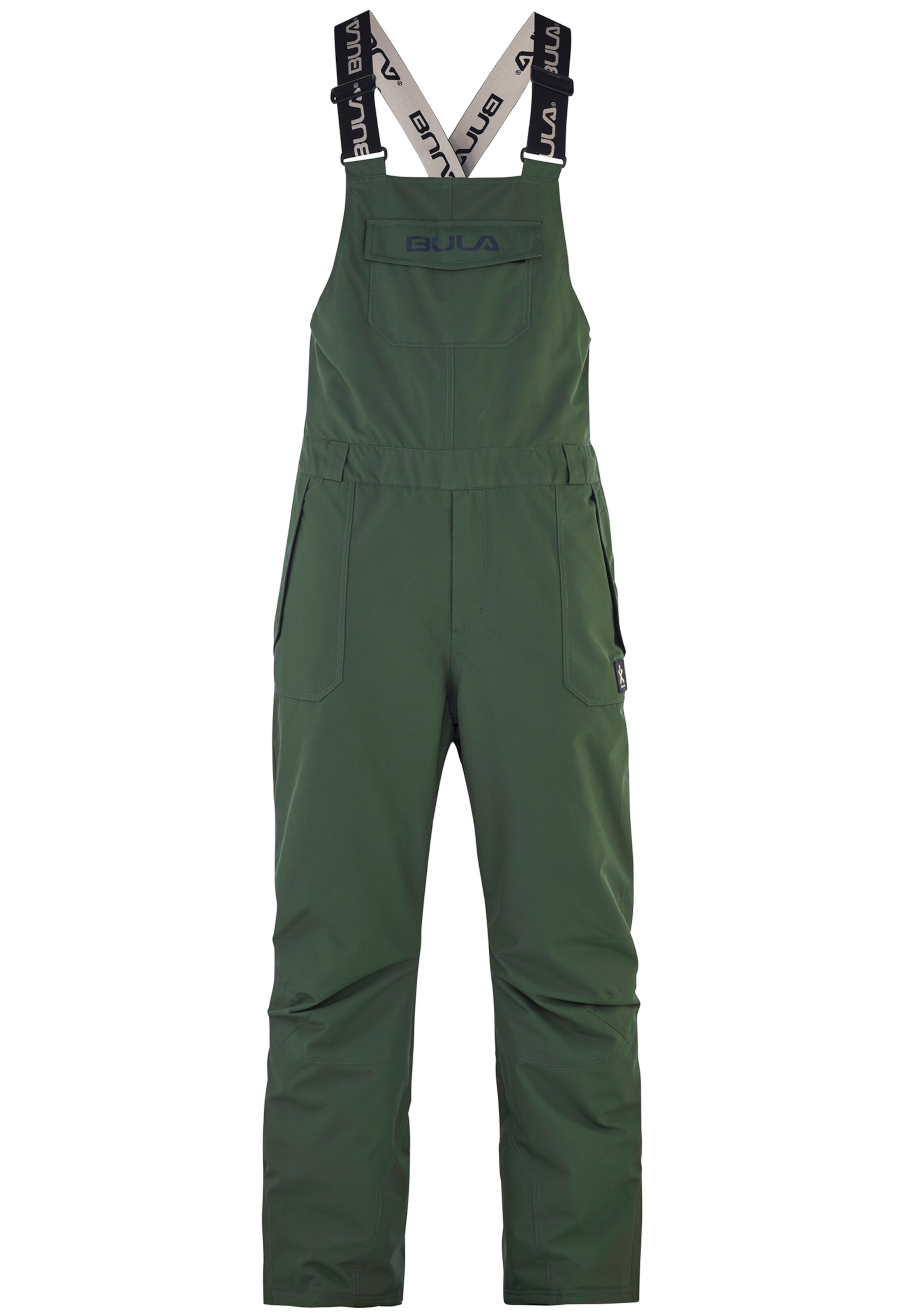 BULA Outdoor Pants 'LIFTIE' in Cream / Dark green / Black, Item view