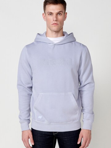KOROSHI Sweatshirt in Blau: Vorderseite