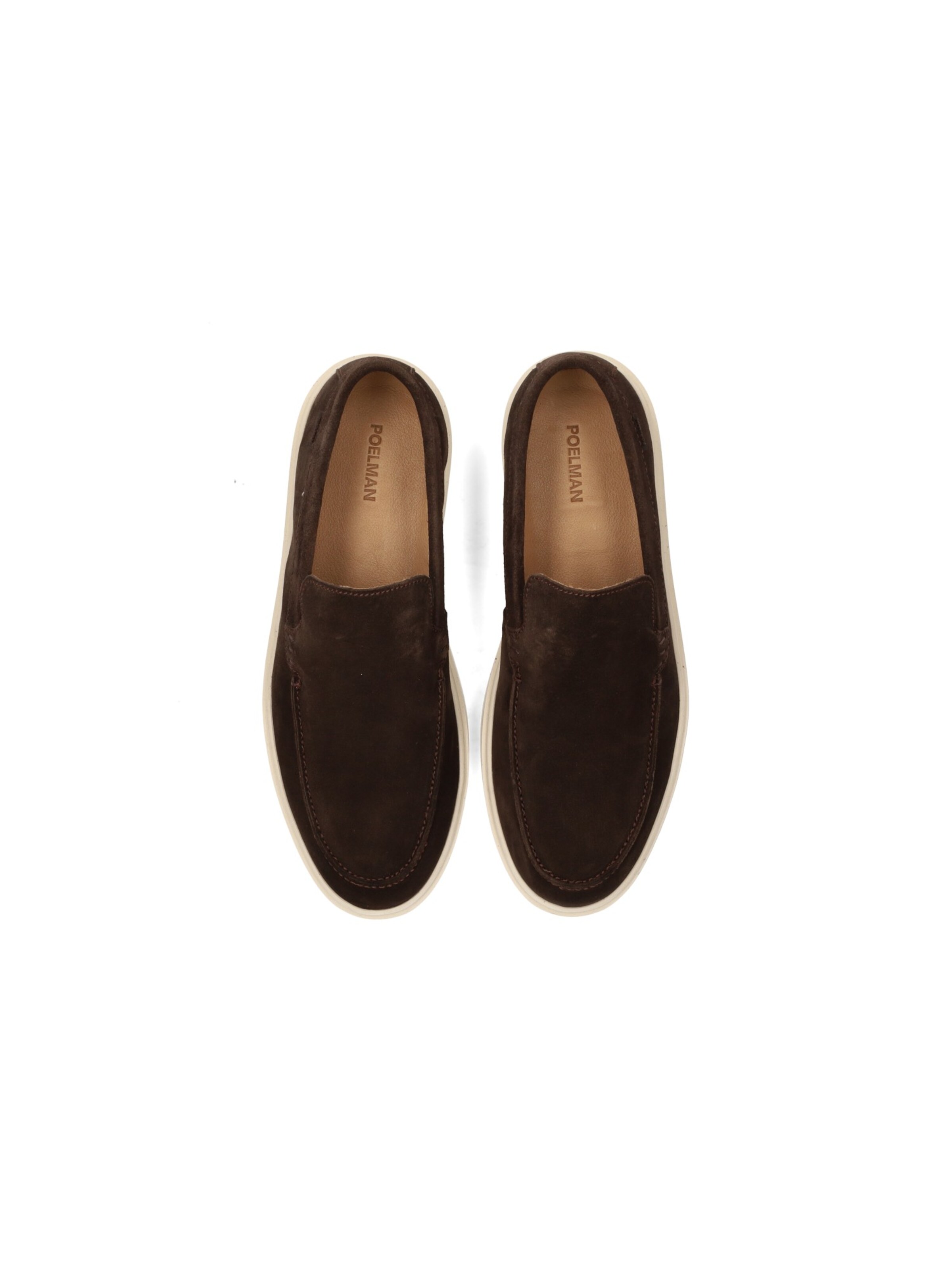 PS Poelman Slipper ' MASON' in Braun