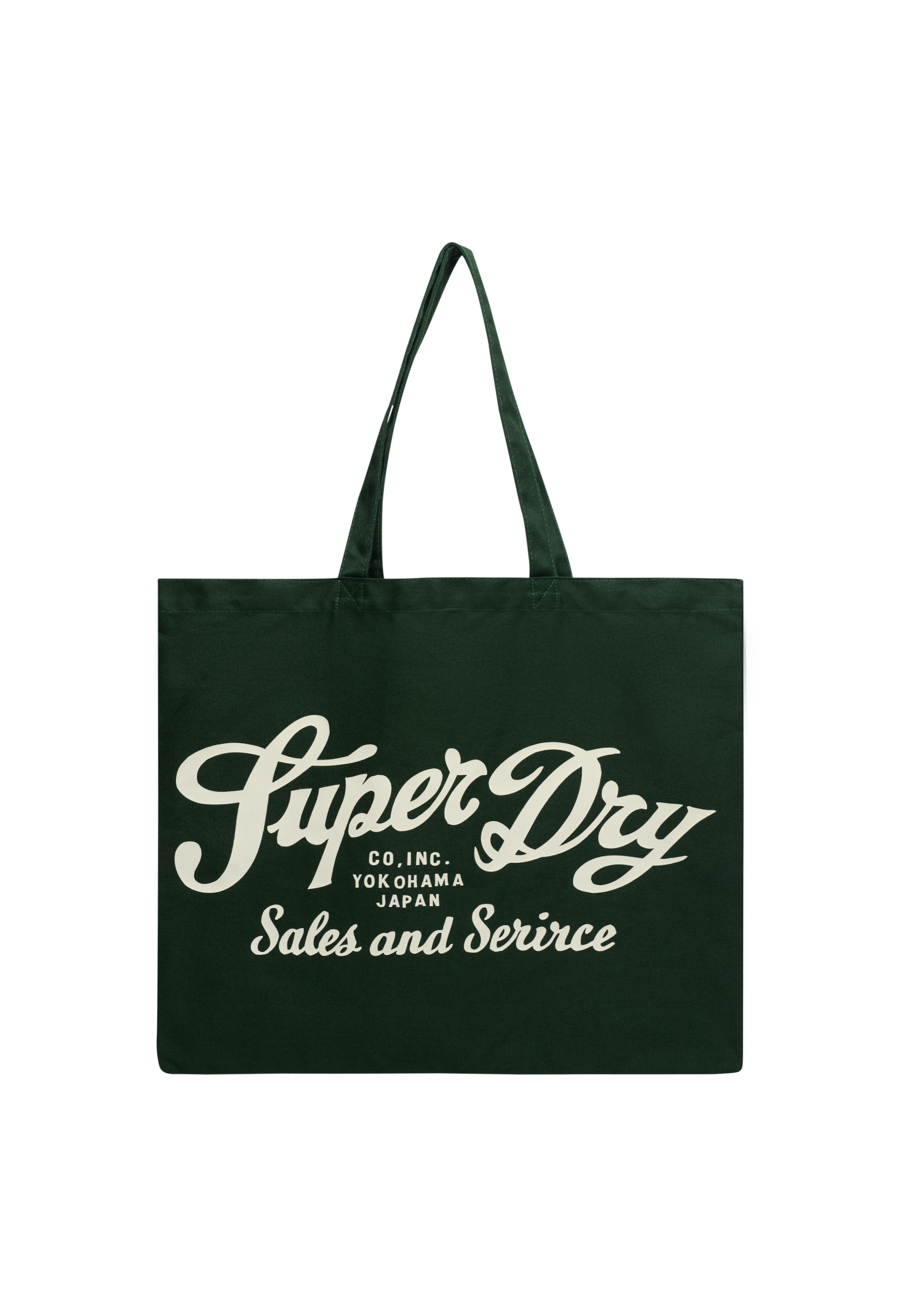 Superdry & Co Shopper in Groen: voorkant