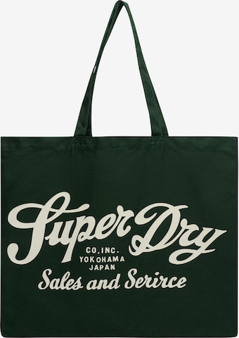 Superdry & Co Shopper in Groen: voorkant
