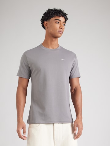 HOLLISTER T-Shirt in Grau: Vorderseite