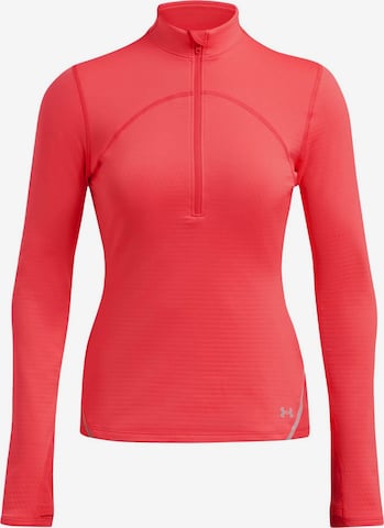 T-shirt fonctionnel 'Vanish' UNDER ARMOUR en rouge : devant