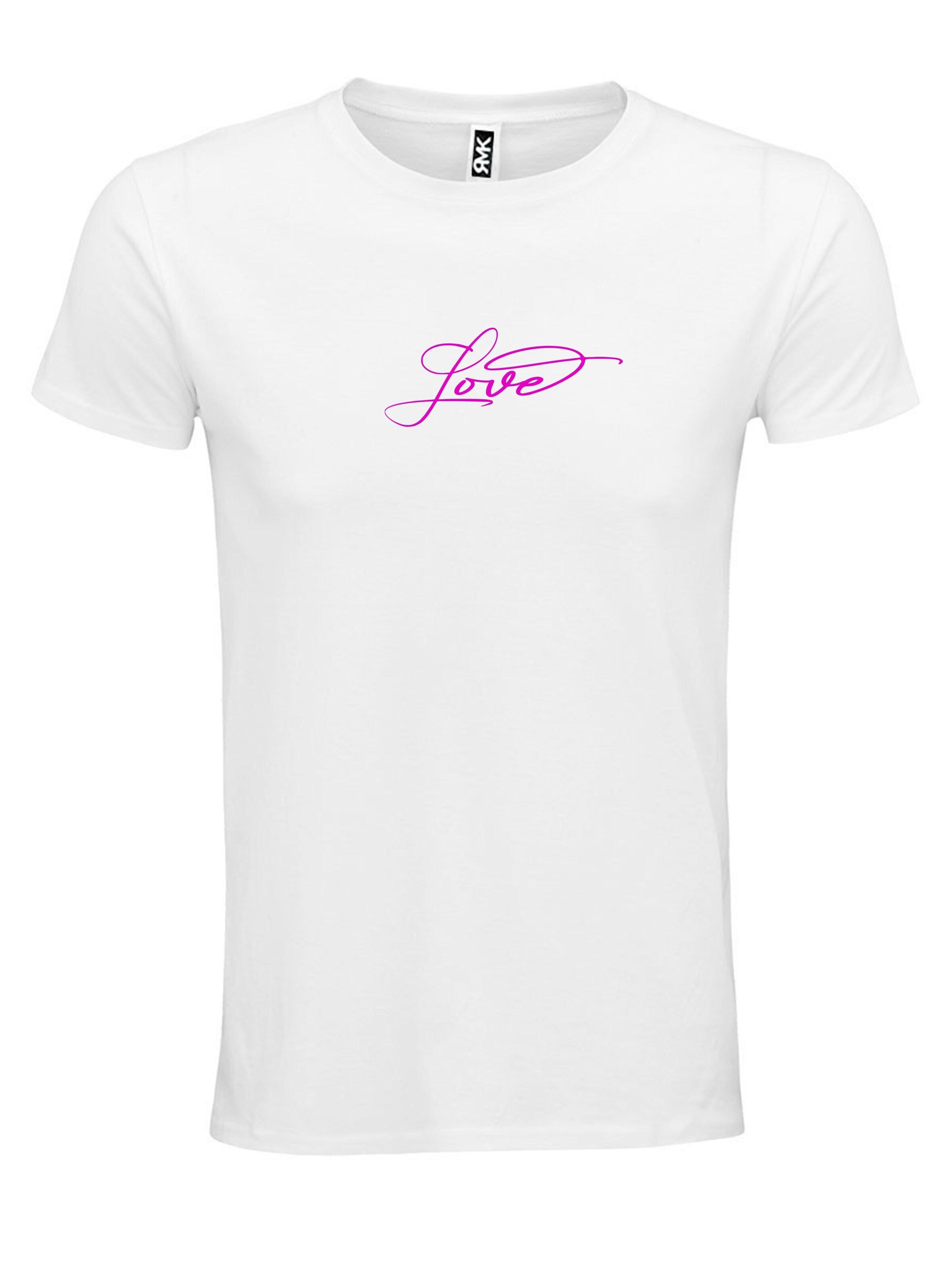 RMK Shirt 'Love Liebe' in White: front