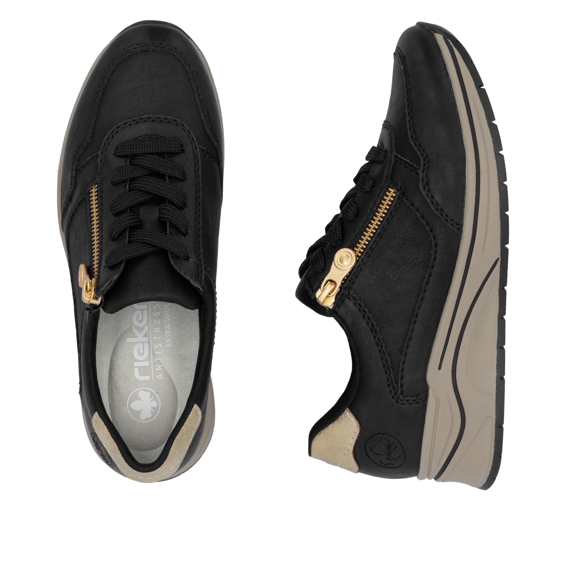 Rieker Sneakers in Black