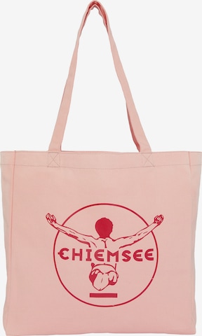 CHIEMSEE Beach Bag in Pink: front