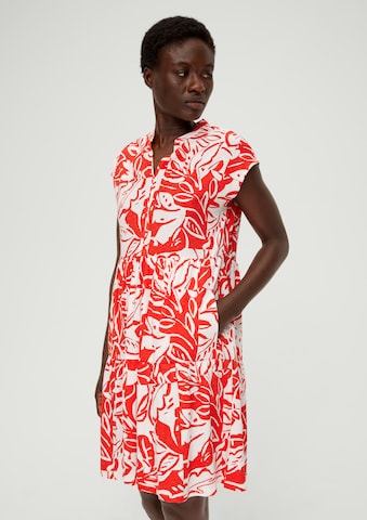 s.Oliver Shirt Dress in Orange: front
