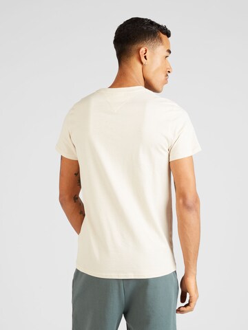 Tommy Jeans T-shirt i beige