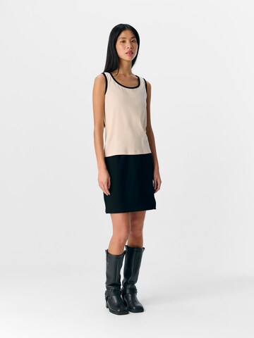 OBJECT Top 'OBJJamie' in Beige
